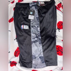 NBA Camo Basketball Shorts Camouflage Size M Rtl $40 pockets